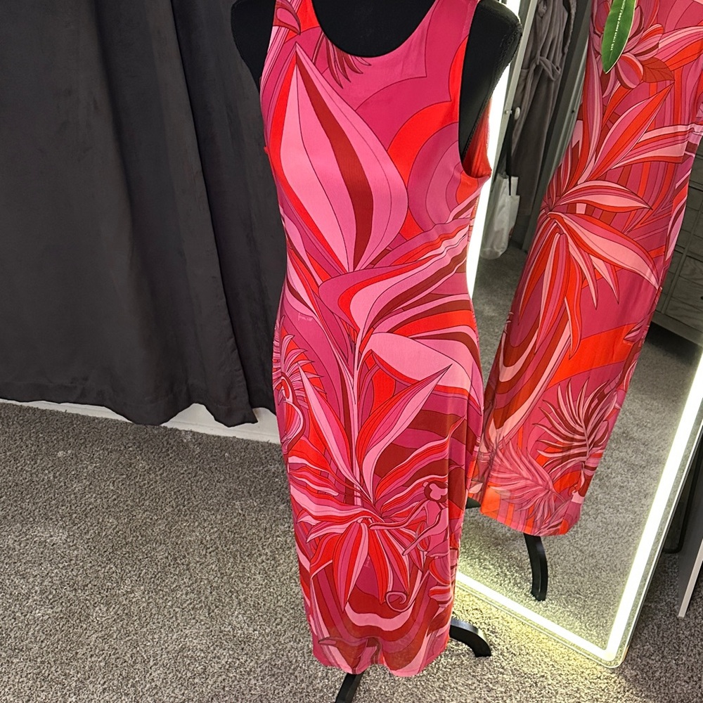 FARM RIO Tulle Midi Dress - Picture 6 of 17